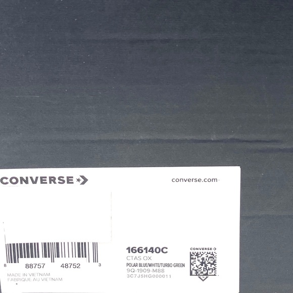 💖MEGA SALE💖Converse Chuck Taylor Shoes Men’s AS Low Polar Blue Suede 166140C - Picture 8 of 9